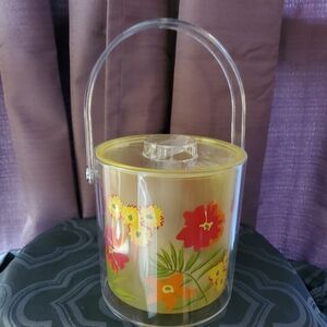 Vintage Acrylic Ice Bucket